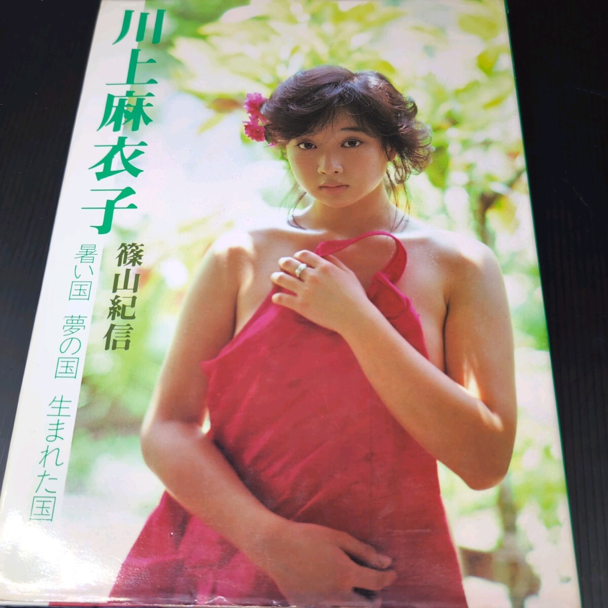初版 川上麻衣子 Maiko kawakami 写真集 暑い国 夢の国 生まれた国 篠山紀信 昭和58年発行 小学館の画像1