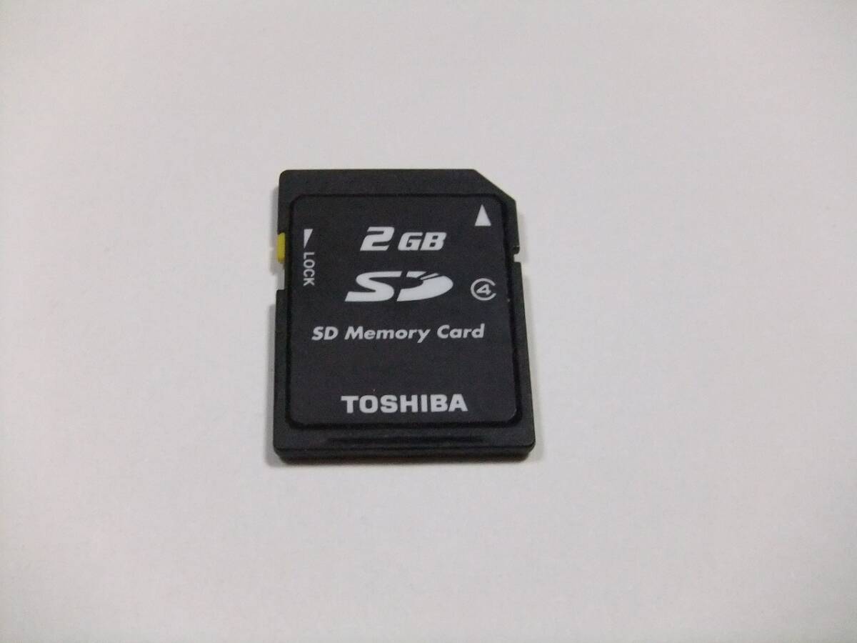 SDカード 2GB フォーマット済み 1枚 動作品 TOSHIBA_画像1