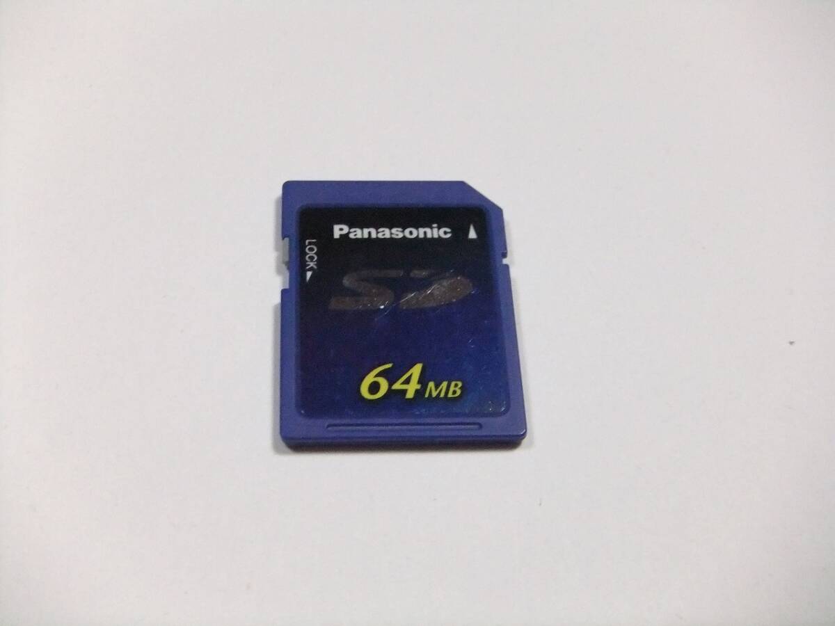 SDカード 64MB フォーマット済み 1枚 動作品 Panasonic_画像1