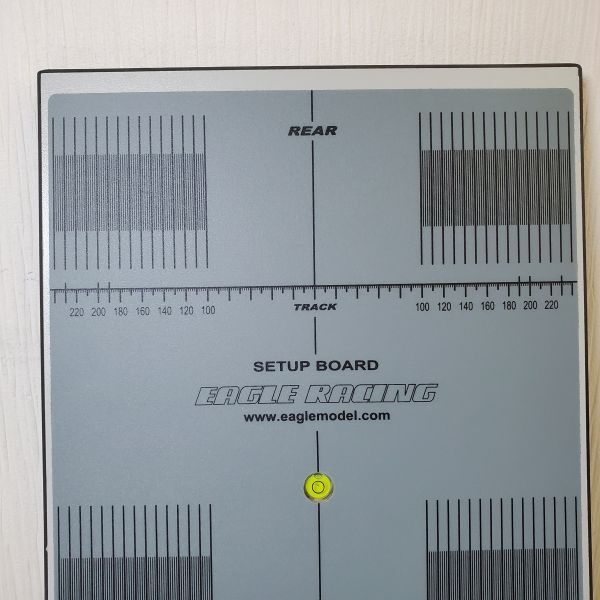 ●LM10【送80】RC ラジコンカー セッティングボード イーグルレーシング　#2519 SETUP BOARD EX_画像5