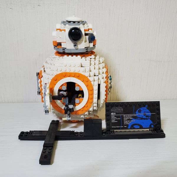 ●LM37【送80】1円～ LEGO レゴ スターウォーズ 75187 BB-8 現状品の画像1