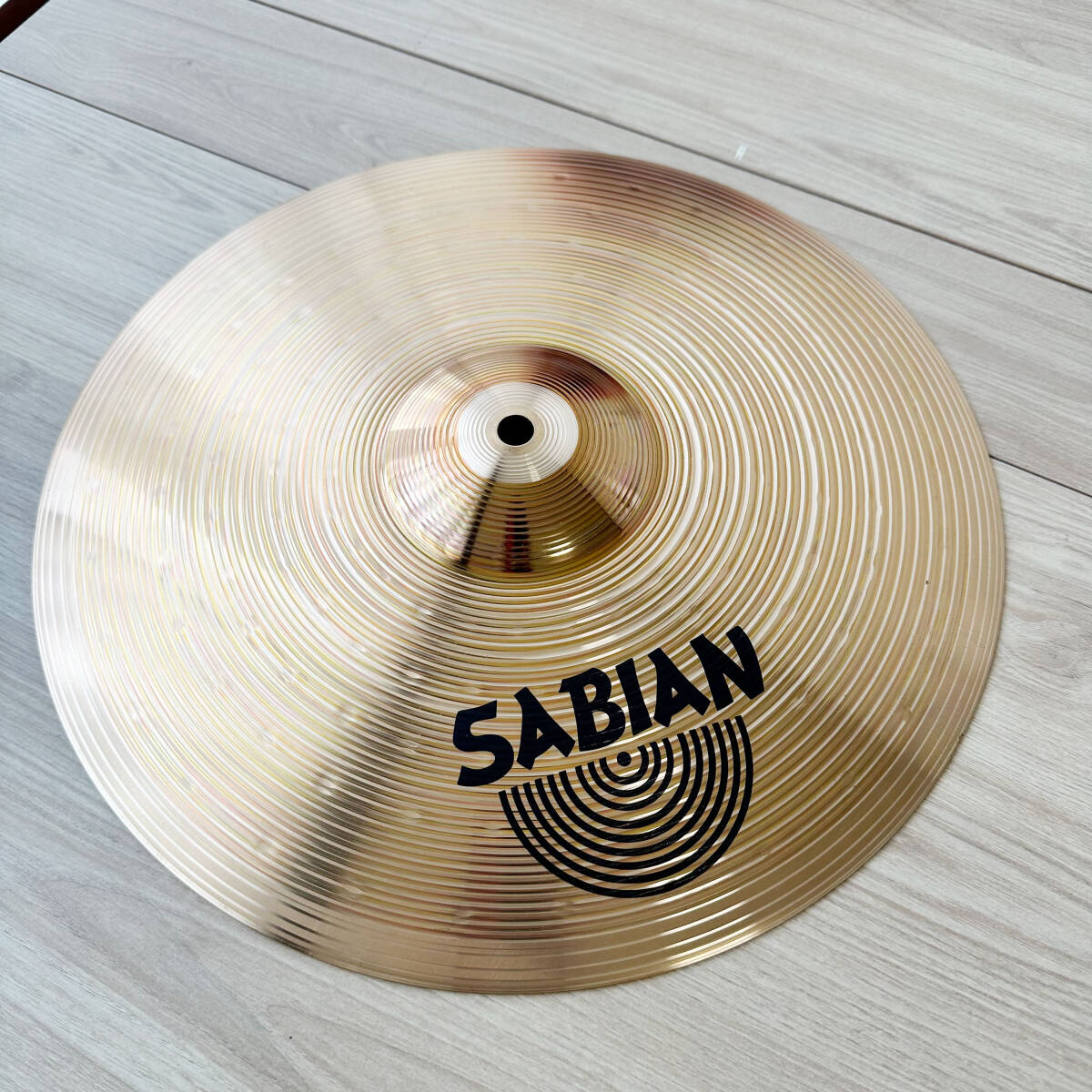 T950 未使用 SABIAN B8 14” HI HAT BOTTOM ハイハット ボトム セイビアン ドラム 36cm _画像1