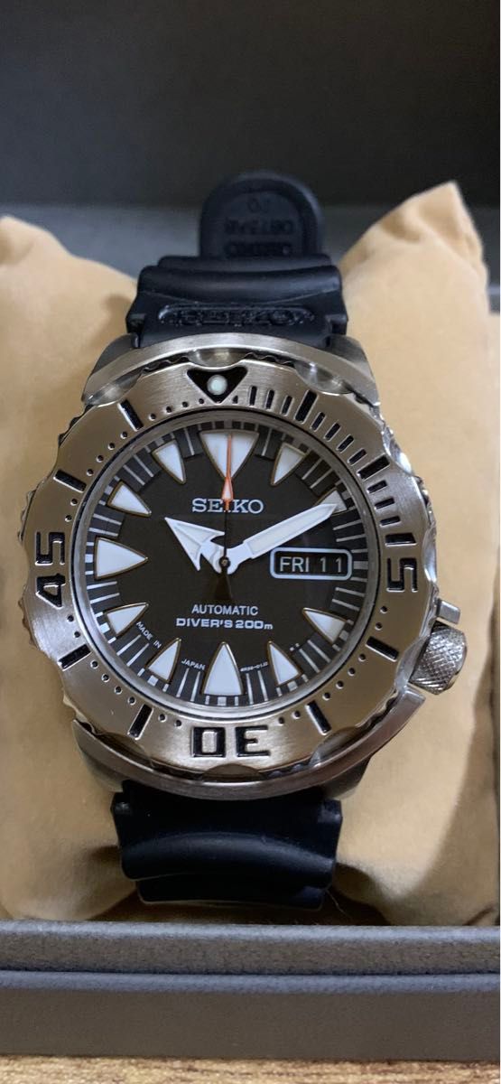 ブラックモンスター シャークトゥース プロスペックス #SRP307J1 希少 激レア SRP307J シャークトゥース モンスター セイコー 日本製