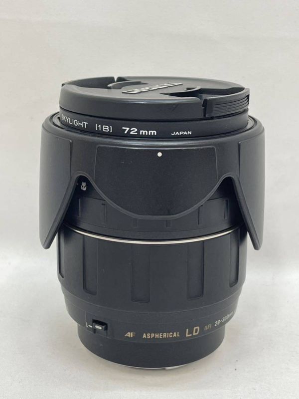 KT0126 TAMRON/タムロン カメラレンズ AF ASPHERICAL LD 28-300mm 1:3.5-6.3 MACRO レンズフィルター付きの画像3