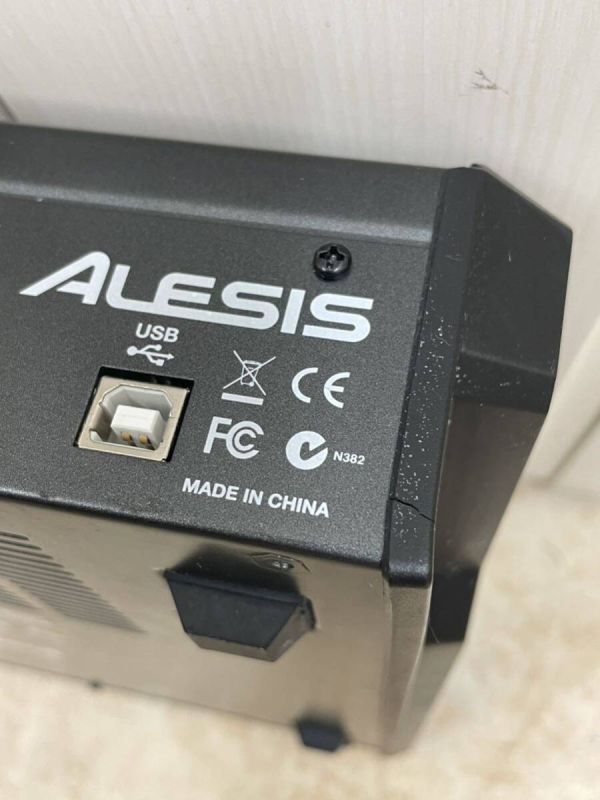 KT0430 ALESIS/アレシス MulchMix8 USB FX エフェクト&USB オーディオインターフェース ミキサー 動作品_画像8