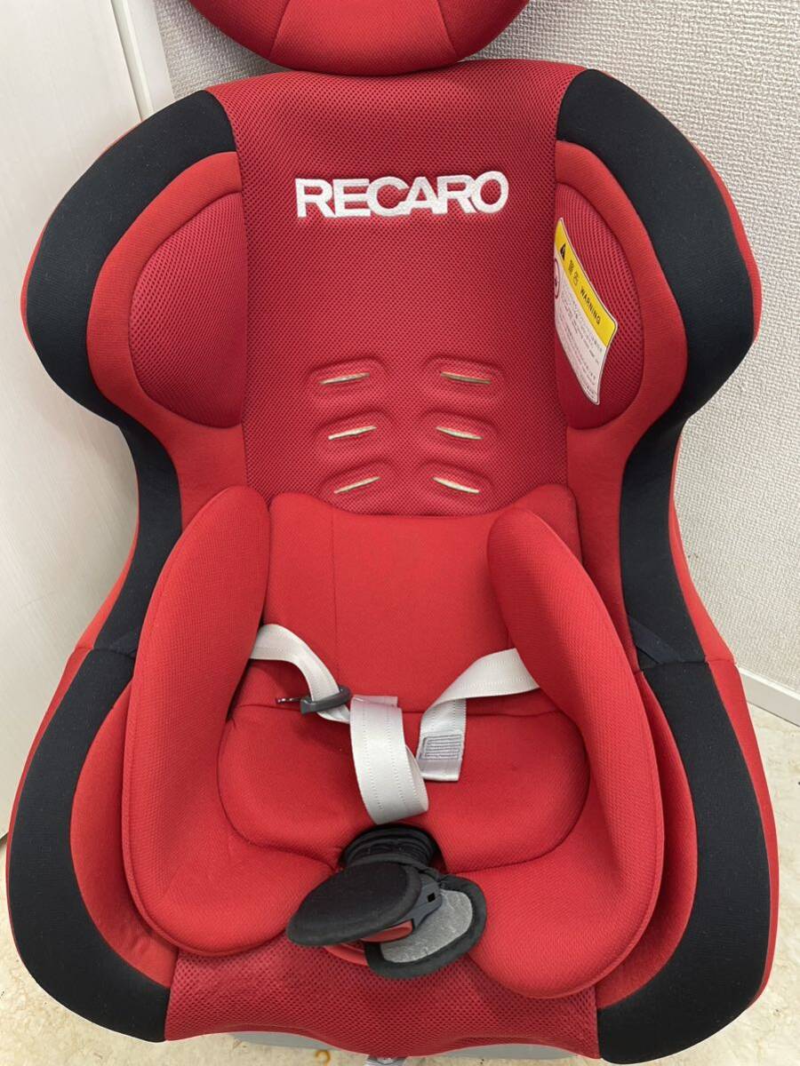 KT0520 RECARO/ Recaro Start+i start plus I child seat red instructions attaching 