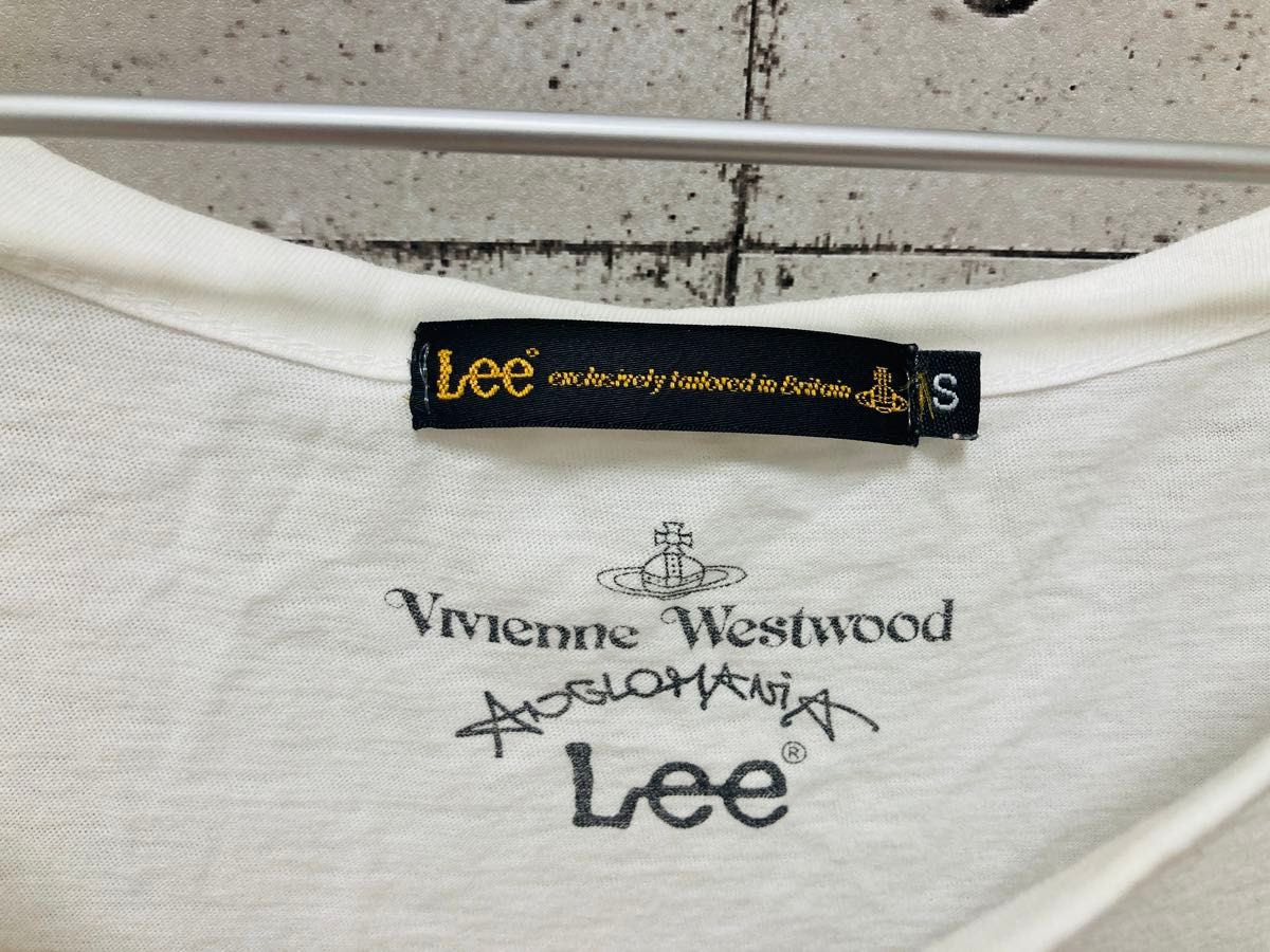 Vivienne Westwood×LeeコラボTシャツS〜Mサイズ  オーヴ柄