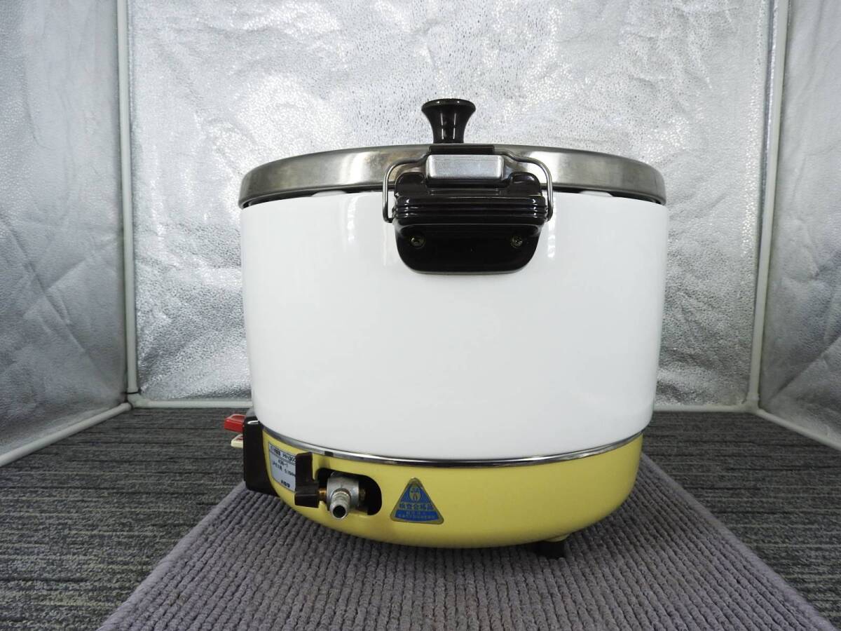 【美品】Paloma パロマ★LPガス ガス炊飯器 PR-300F 436型 コンロ付 16合炊き 使用僅か★動作品「管理№NR1497」の画像5