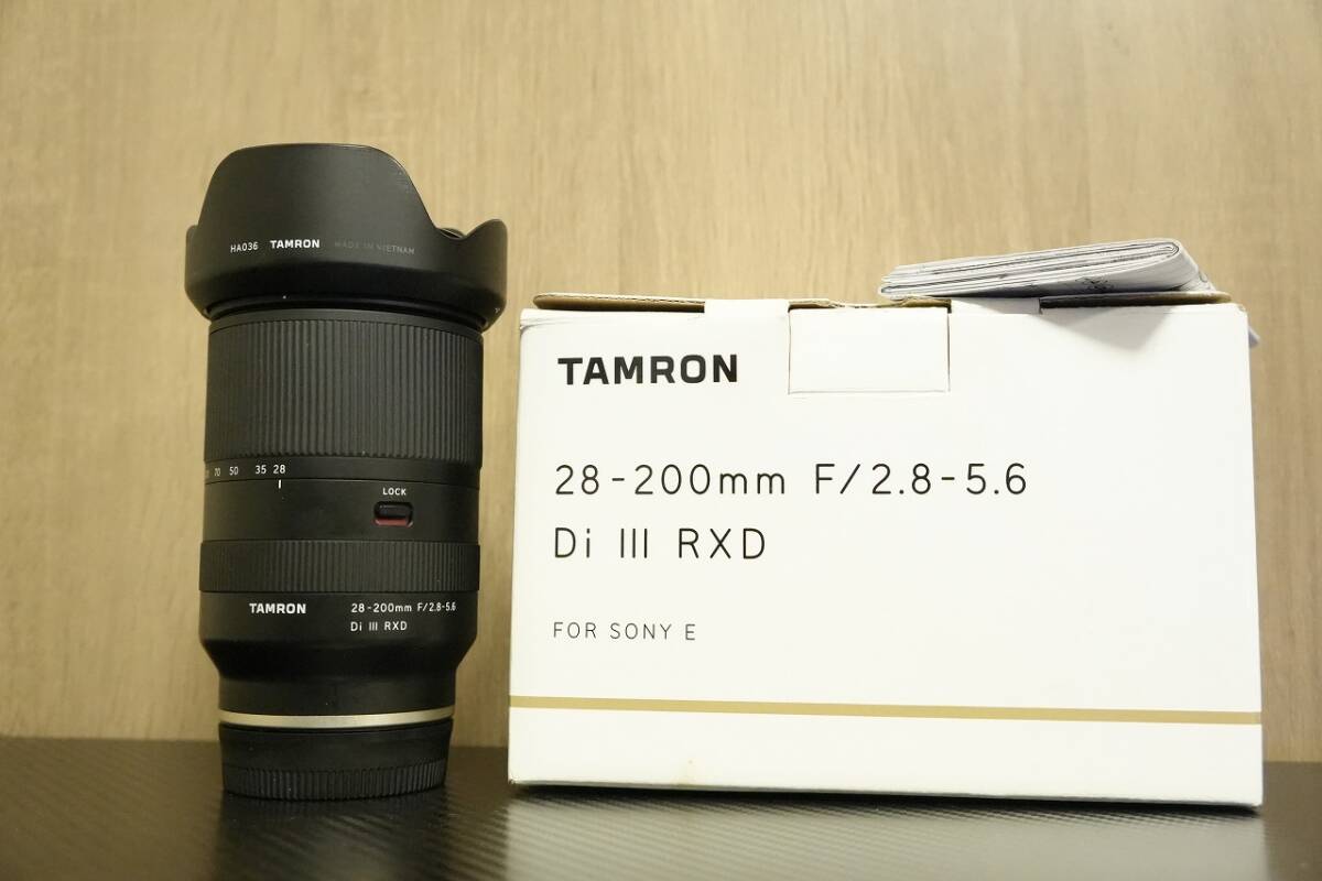 TAMRON タムロン 28-200mm F 2.8-5.6 Di III RXD SONY ソニー Eマウント TAMRON 中古品の画像1