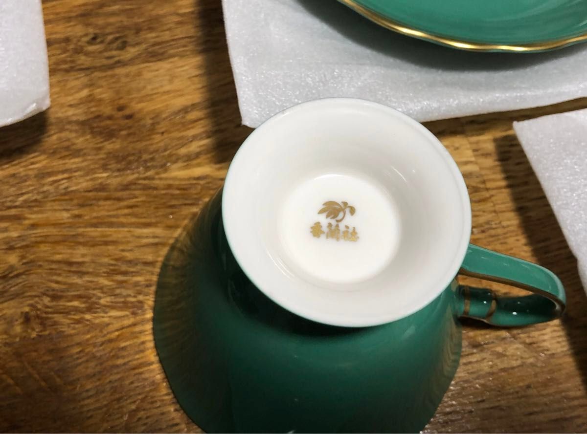 香蘭社 KORANSHA ローズガーデン コーヒー碗皿 カップ&ソーサー 香蘭社 KORANSHA ローズガーデン コーヒー碗皿 カップ&ソーサー