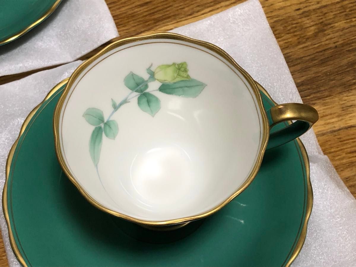 香蘭社 KORANSHA ローズガーデン コーヒー碗皿 カップ&ソーサー 香蘭社 KORANSHA ローズガーデン コーヒー碗皿 カップ&ソーサー