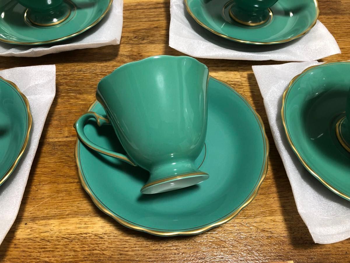 香蘭社 KORANSHA ローズガーデン コーヒー碗皿 カップ&ソーサー 香蘭社 KORANSHA ローズガーデン コーヒー碗皿 カップ&ソーサー