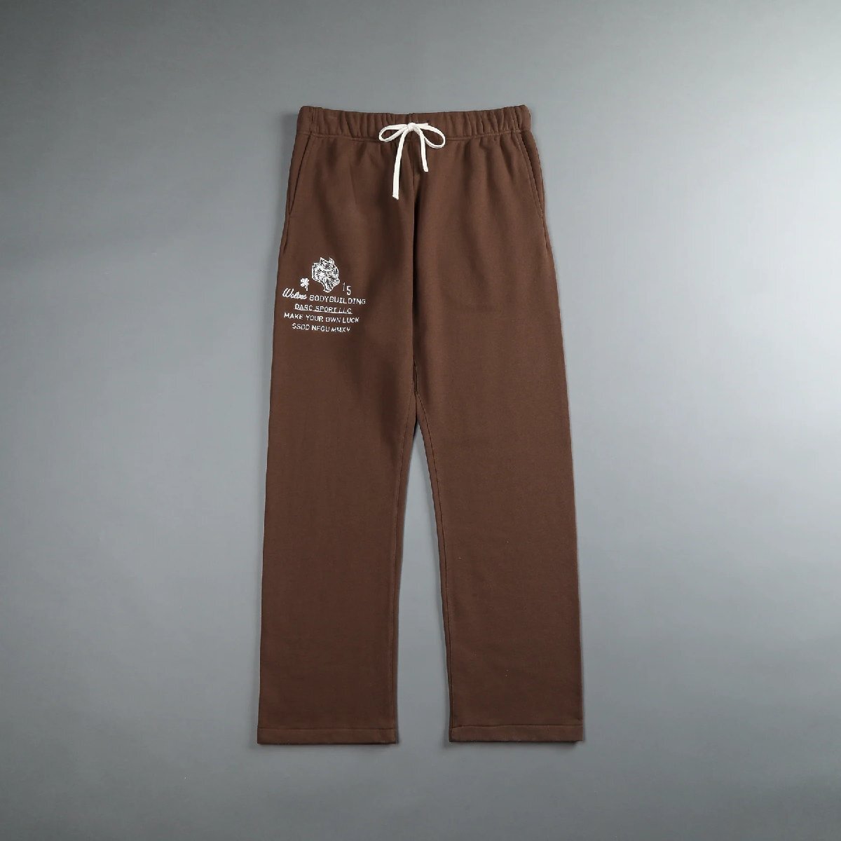 Darc Sport MAKE YOUR OWN LUCK WOVEN BIGELOW SWEAT PANTS DESERT DUST M ダルクスポーツ ラッキー スウェット スエット パンツ ブラウン_※イメージ画像①