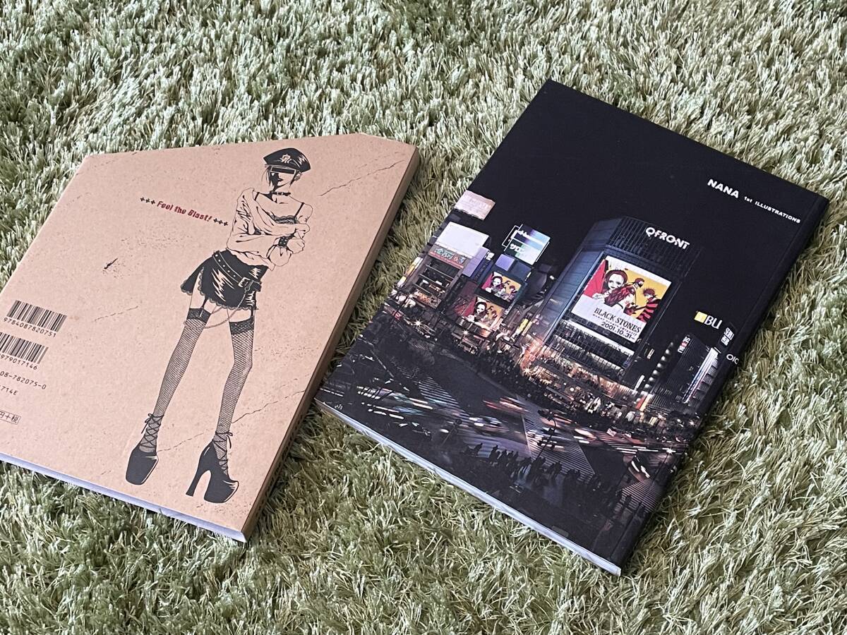 1 jpy ~ beautiful goods l2004 year the first version * the first times limitation version [NANA 1st illustration collection ]*[NANA]1st ILLUSTRATIONS* arrow ...*nana book of paintings in print / First * illustration collection 