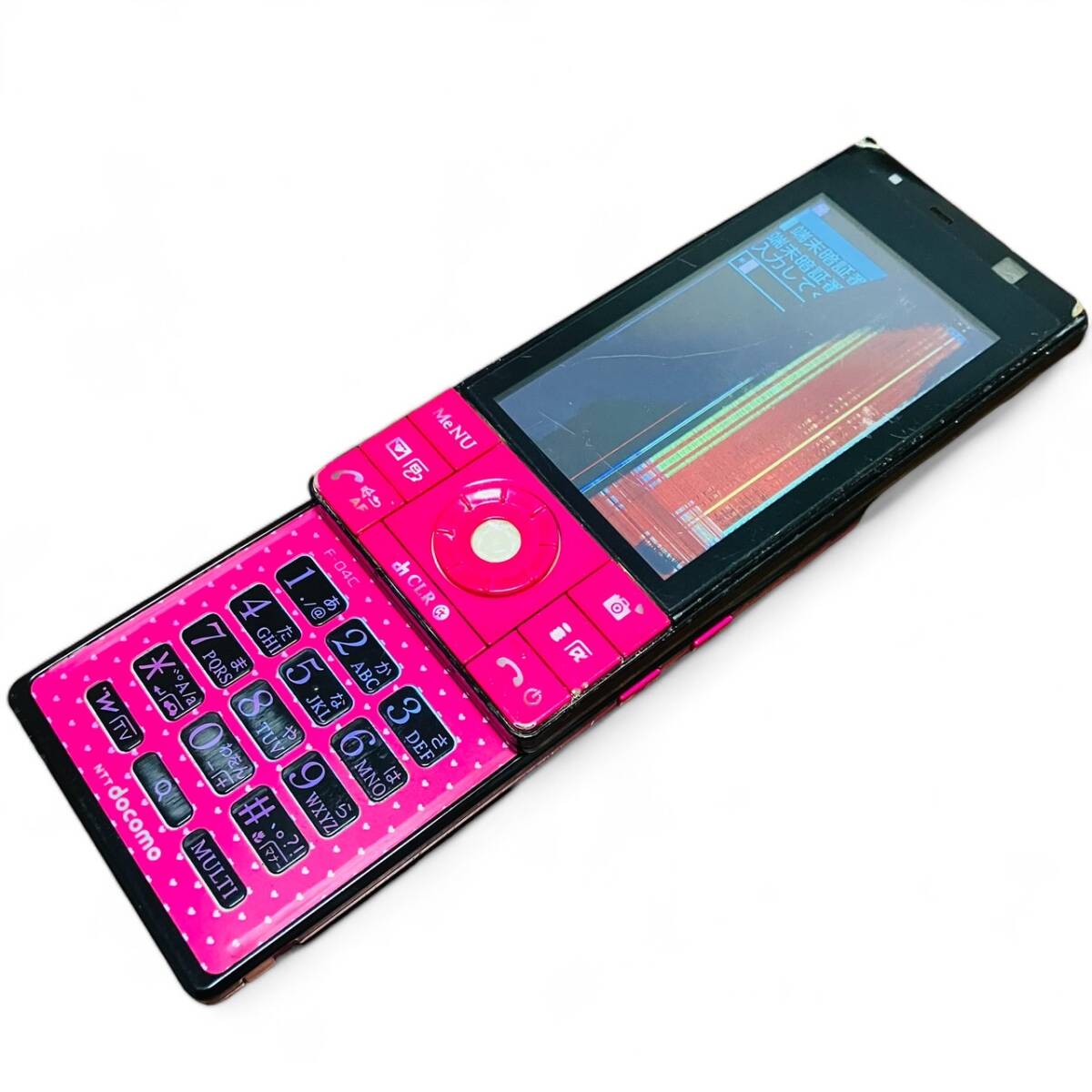 希少機種】NTTdocomo F-04C CECIL McBEE 小悪魔PINK セシル 希少機種】NTTdocomo F-04C CECIL McBEE 小悪魔PINK セシル