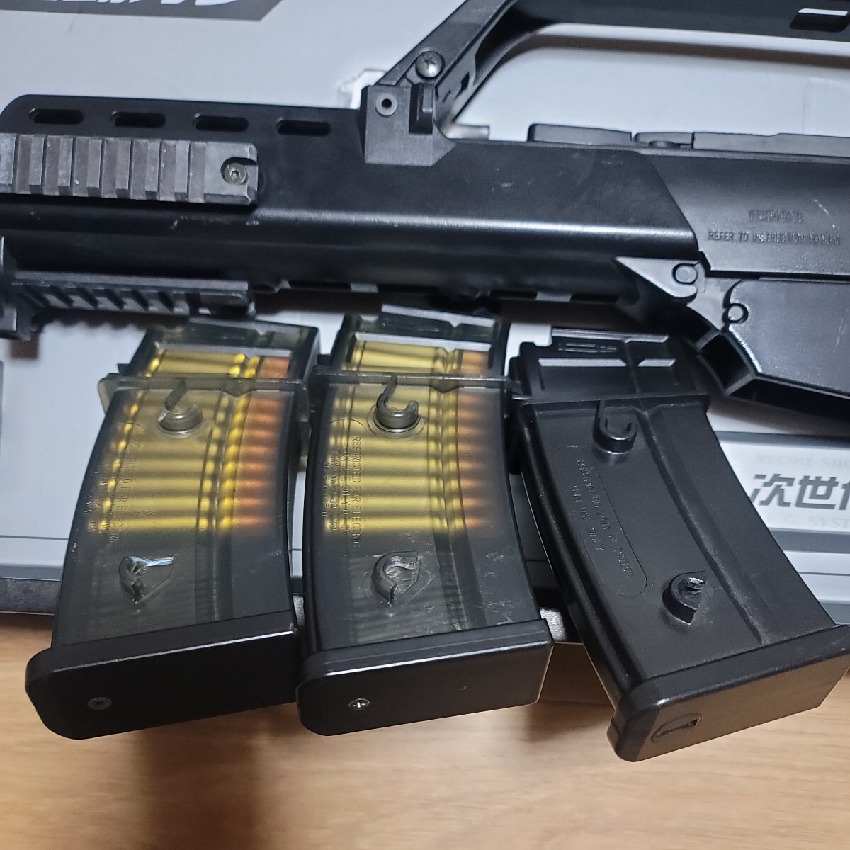 東京マルイ 次世代電動ガン G36K スペアマガジン スコープ オープンサイト　リコイル　検索　G36C　マシンガン_画像9