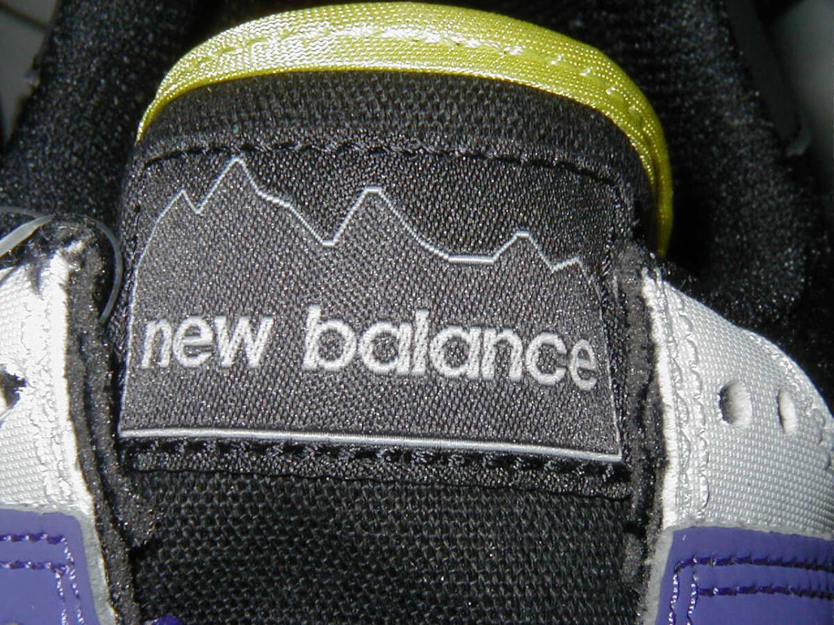 箱 タグ 付き 未使用新品！New Balance ニューバランス U574TY2 26.5㎝ ブラック／パープル CORDURA スニーカー_画像10