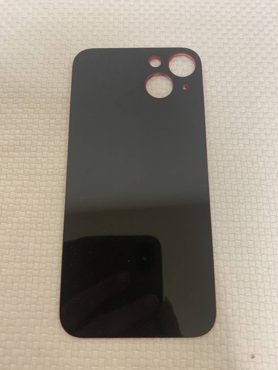 A63-iphone 13 バックパネル アイフォン背面ガラスパネル 交換用【カラー】・レッド_画像2
