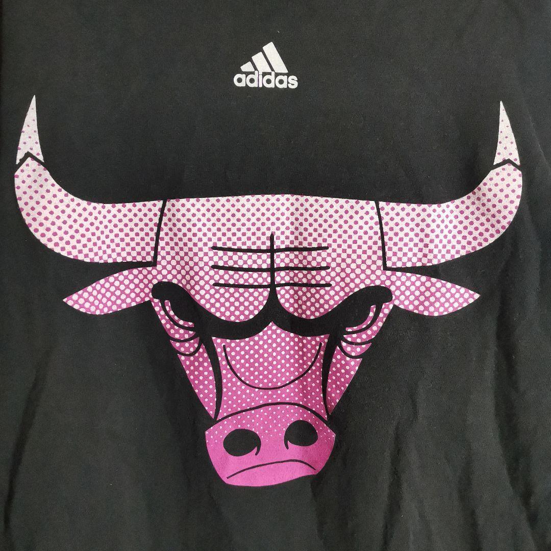 アディダス adidas Tシャツ 半袖 ブルズ NBA_画像4