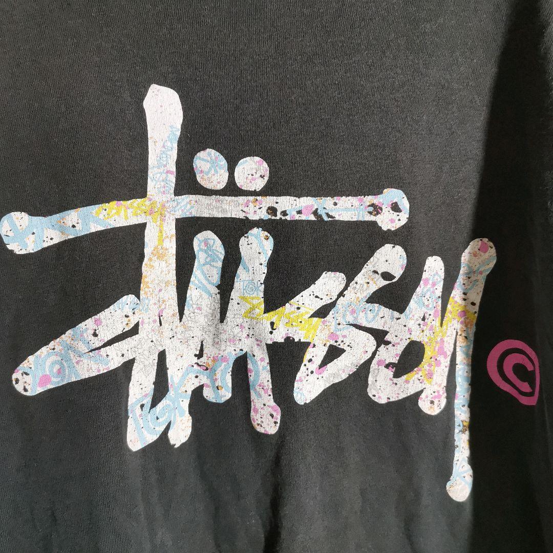 STUSSY ステューシー Tシャツ 半袖 黒 ショーン フォント_画像5