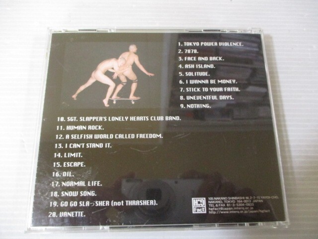 BT p3 送料無料◇SLIGHT SLAPPERS A SELFISH WORLD CALLED FREEDOM　◇中古CD　_画像3