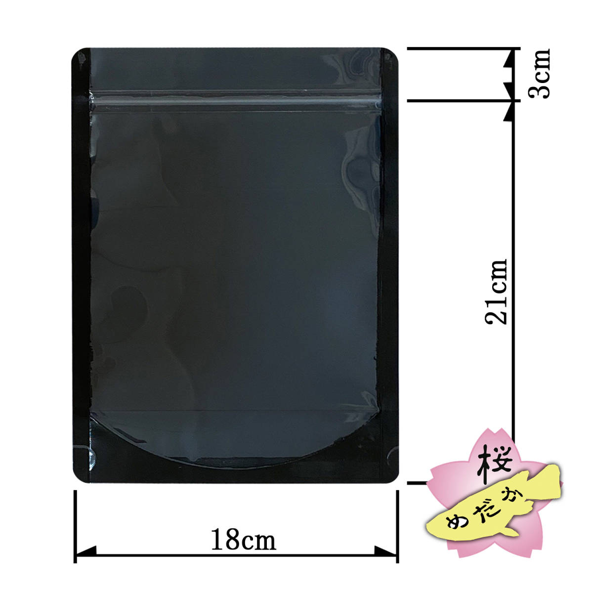 メダカ販促用ディスプレイ・黒スタンド型パック容器（30枚)_画像3