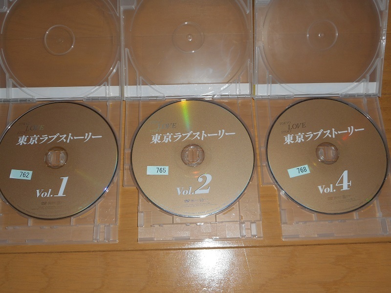 レンタル落ちDVD 東京ラブストーリー①②④ 3巻セット 織田裕二/鈴木保奈美/有森也実/江口洋介/千堂あきほ/西岡徳馬/中山秀征_画像4