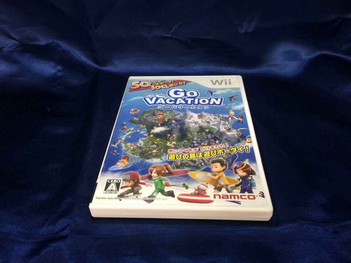 中古BP★GO VACATION★Wiiソフト_画像1