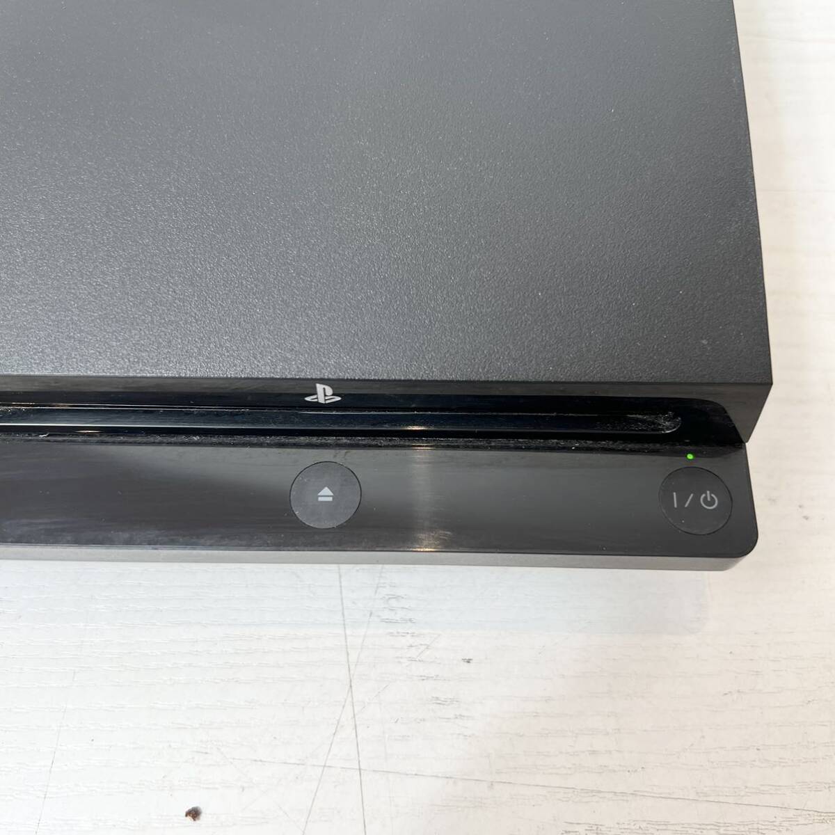 249＊中古品 SONY PlayStation3 CECH-3000A 本体 コントローラー付き チャコールブラック 初期化 動作確認済み＊_画像8