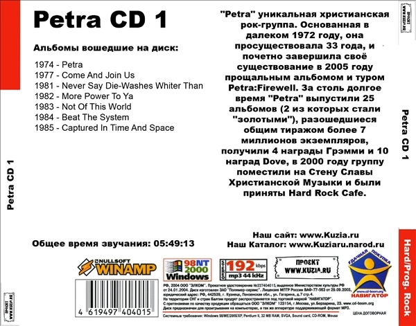 PETRA CD1+CD2 大全集 MP3CD 2P⊿_画像2