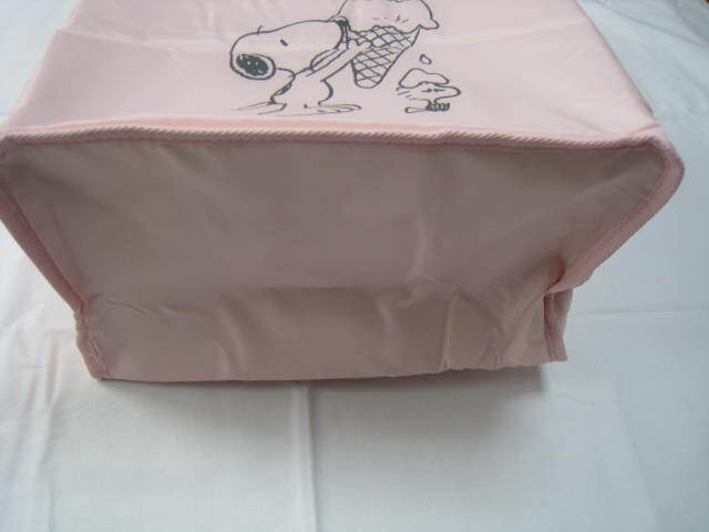 * new goods unused Snoopy box type high capacity keep cool bag Cook pad plus 2023 year summer number special appendix *