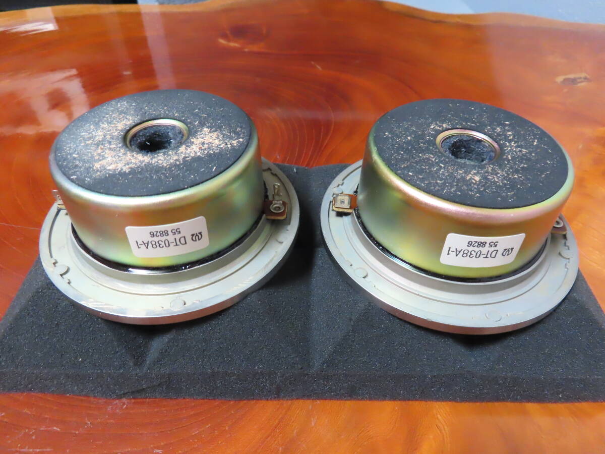 PIONEER S-101custom rare oscillation board ceramic carbon 2.5cm dome type tui-ta- operation goods pair [C-1013]tone quality