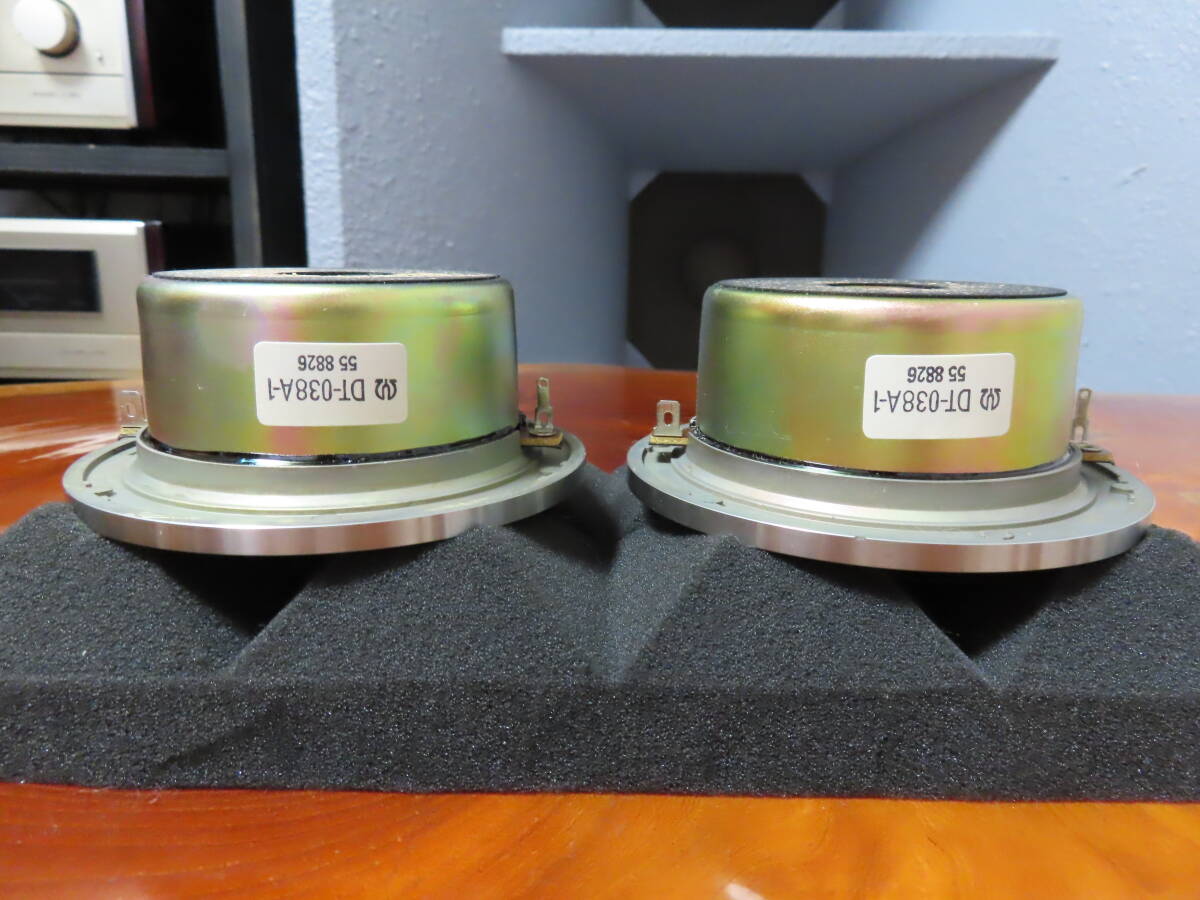 PIONEER S-101custom rare oscillation board ceramic carbon 2.5cm dome type tui-ta- operation goods pair [C-1013]tone quality