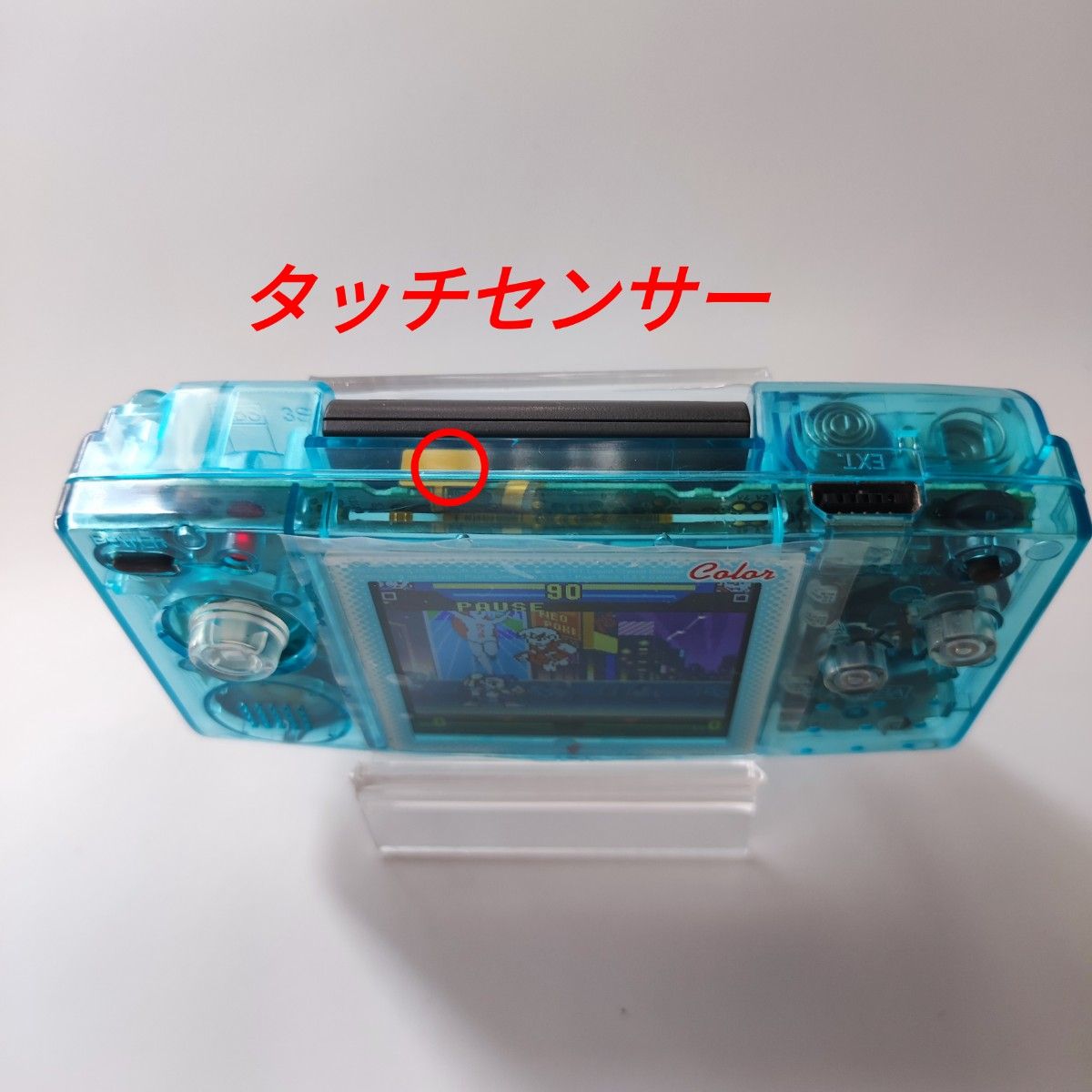 NEWネオジオポケットカラー クリアブルー IPS液晶カスタ厶 NEWネオジオポケットカラー クリアブルー IPS液晶カスタ厶
