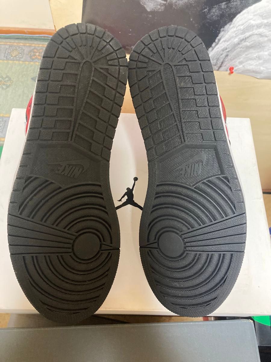 大人気のjordan1ライトスモークグレー 30cm