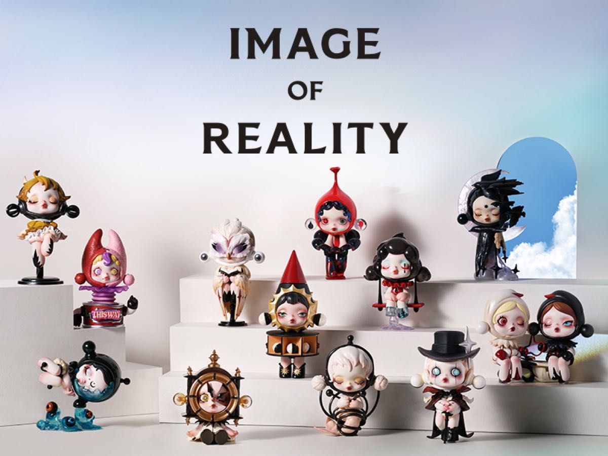 未開封　popmart SKULLPANDA Image Of Reality シリーズ3点セット フィギュア　送料無料