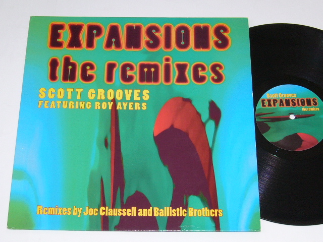 【美品！】Scoott Grooves/Featuring ROY AYERS/EXPANSIONS The Remixes/UKオリジナル盤/1998年盤/ SOMA 65R / 試聴検査済み_画像1