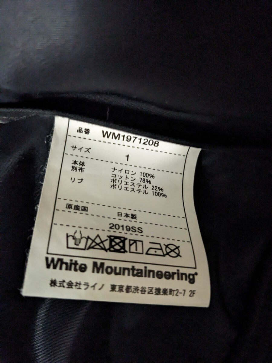 19ss WHITE MOUNTAINEERING ジャケット