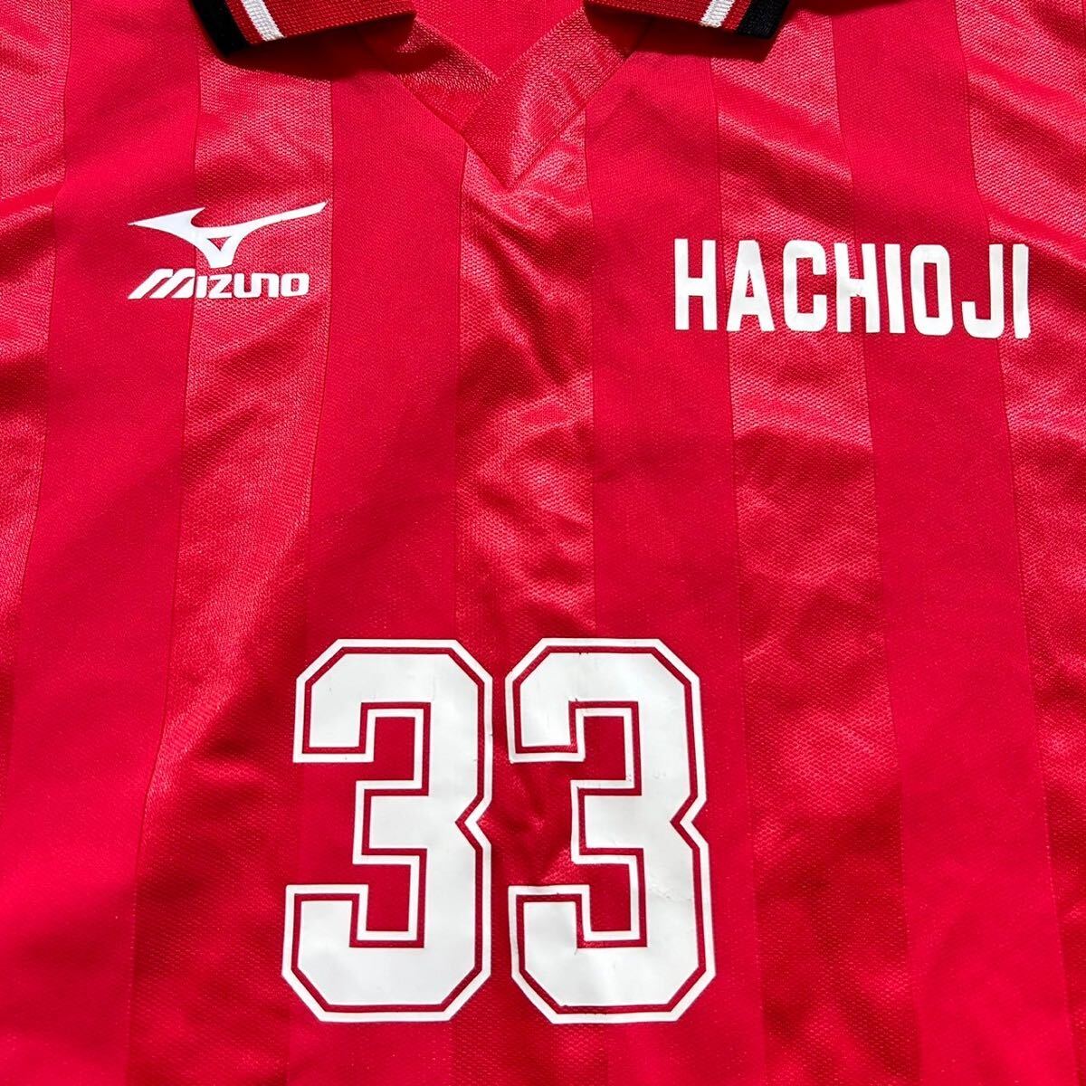  Tokyo Hachioji учебное заведение Hachioji старшая средняя школа HACHIOJI футбол часть форма игра рубашка Mizuno MIZUNO мужской L размер предметы снабжения 