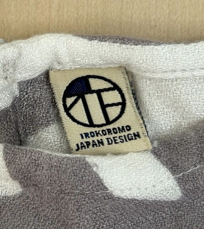 IROKOROMO　イロコロモ　色衣　Japanese KIMONO　着物　和装　ゆったり　ワイド　チュニック　ワンピース　レディース　フリーサイズ　_画像4