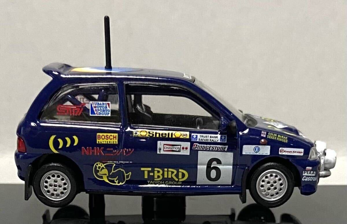 CM'S ラリーカーコレクション SS.10 1/64 スバル ヴィヴィオ No.6 C.マクレー/D.リンガー 1993 WRC サファリラリー の画像5