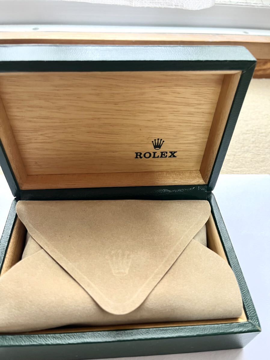 ロレックス 内箱 純正ROLEX 空箱 ヴィンテージ 良品 グリーン_画像3