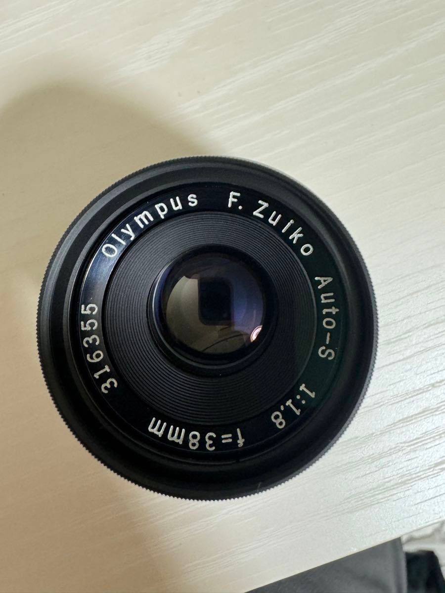 OLYMPUS フィルムカメラ PEN-F+F.ZUIKO Auto-s 38mm f1.8