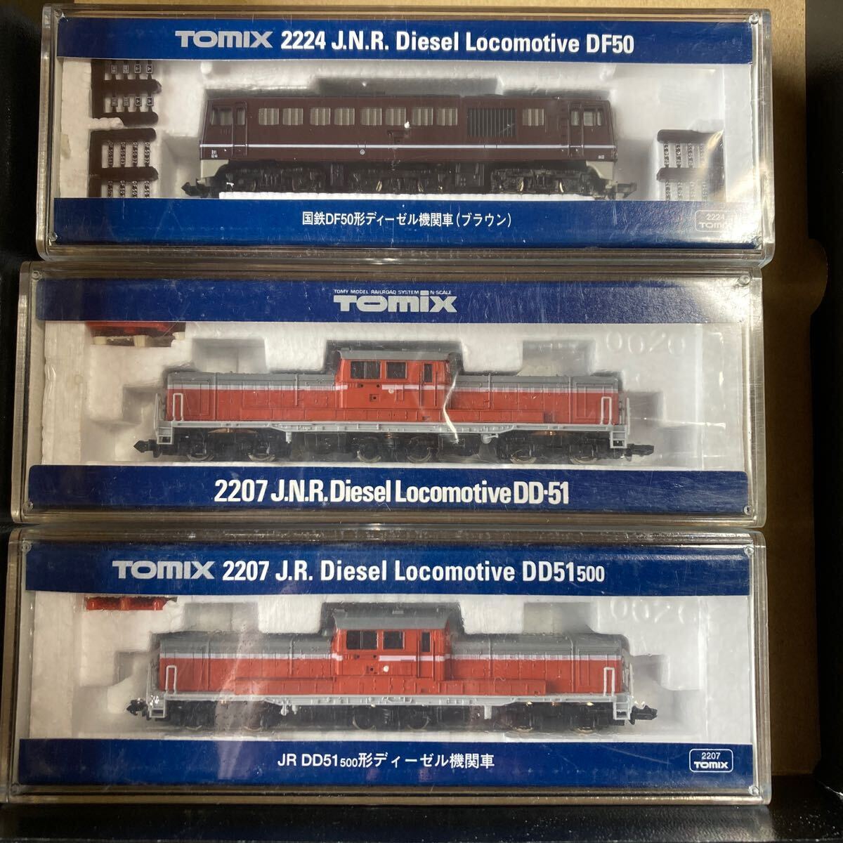 TOMIX diesel locomotive 3 both together 