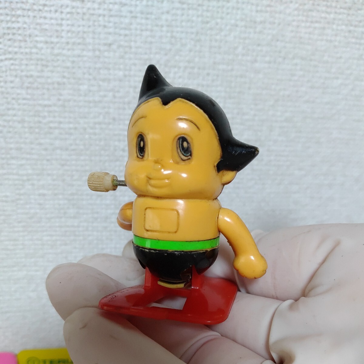  редкий Astro Boy много суммировать брелок для ключа sofvi кукла копилка Showa Retro скучающий подлинная вещь камень no лес Pro Vintage 0513-A3-TA5