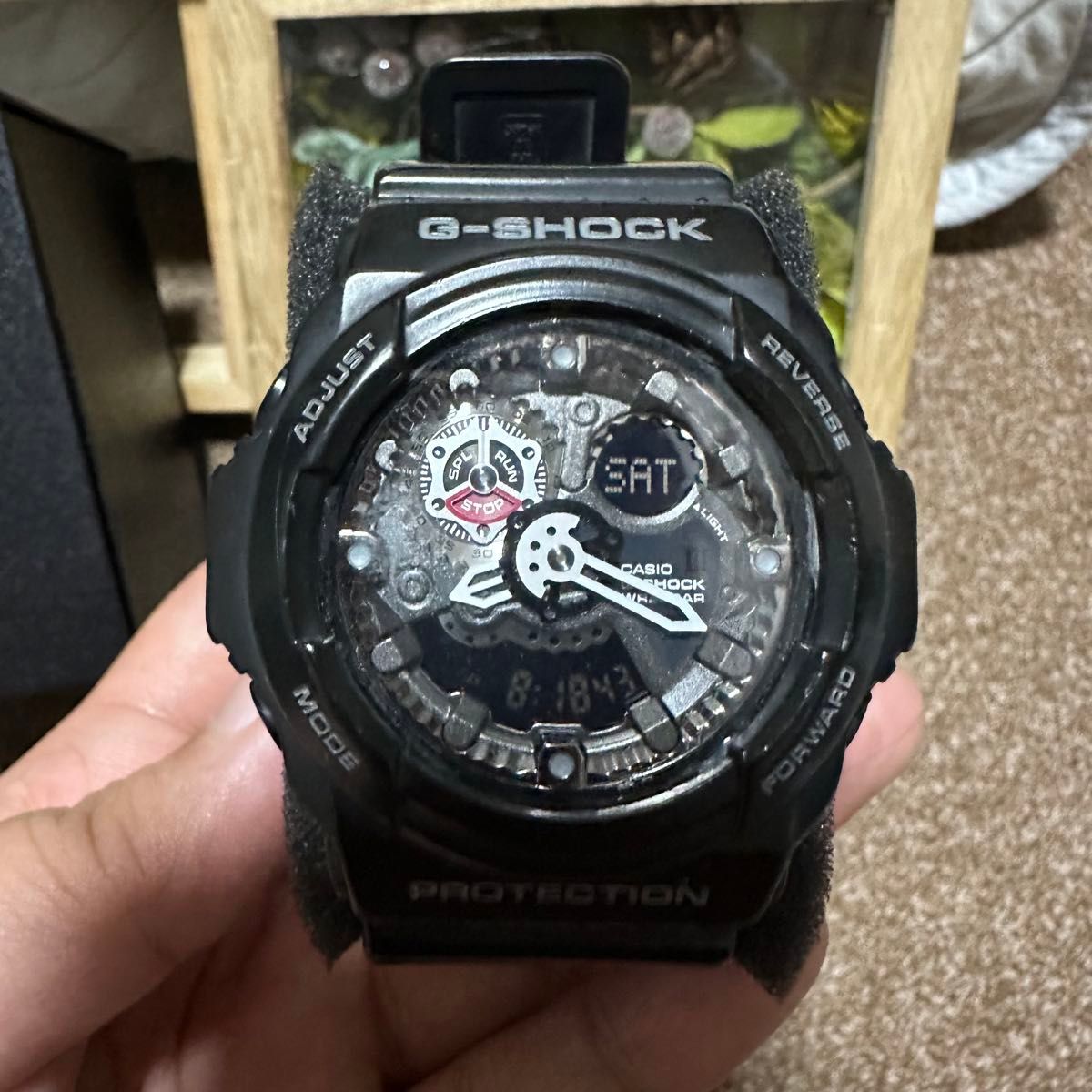 G-SHOCK CASIO 腕時計 稼働品 ラバーベルト