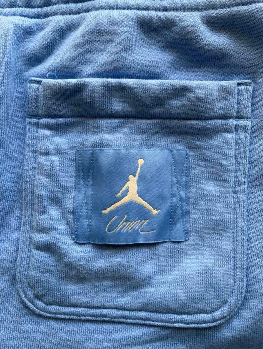 【Sky Blue / S】Jordan x UNION Fleece Pant ジョーダン　NBA