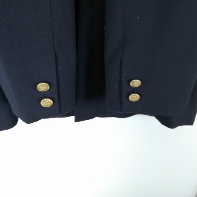 1 иен блейзер юбка лента верх и низ 4 позиций комплект указание зима предмет женщина школьная форма Tokyo saec первый средний . темно-синий форма б/у разряд C NA2521