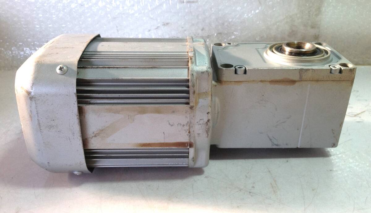 MITSUBISHI 三菱電機 ギヤードモータ GM-SSYF-RH 200V 0.2kW GEARED MOTOR ギアモーター ※ジャンク品_画像3