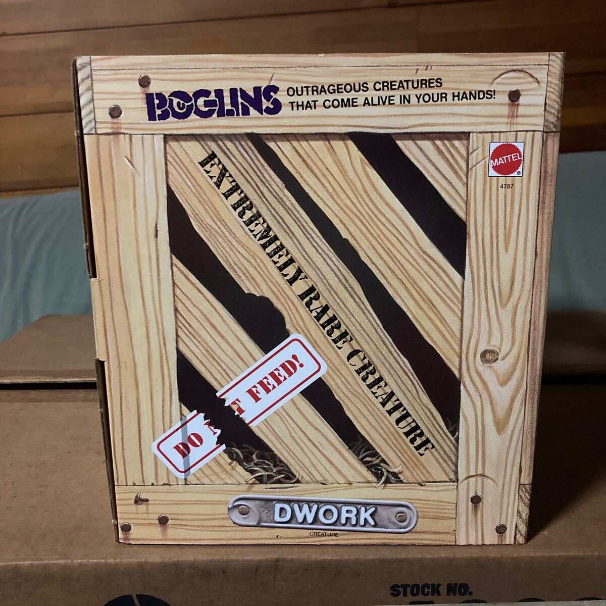 未使用【 BOGLINS ボグリンズ ハンドパペット 】ホラー マーバ 箱出し品 デッドストック DWORKの画像5